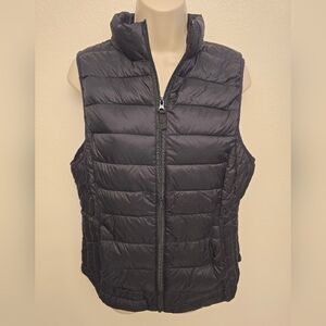 Women's Lightweight Quilted Puffer Vest - Navy